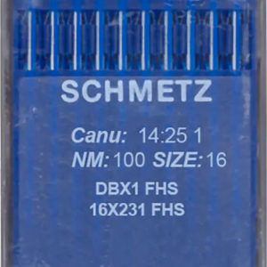 SCHMETZ EMBROIDERY NEEDLE PACK of 100 • DBX1 16X231 FHS 100/16
